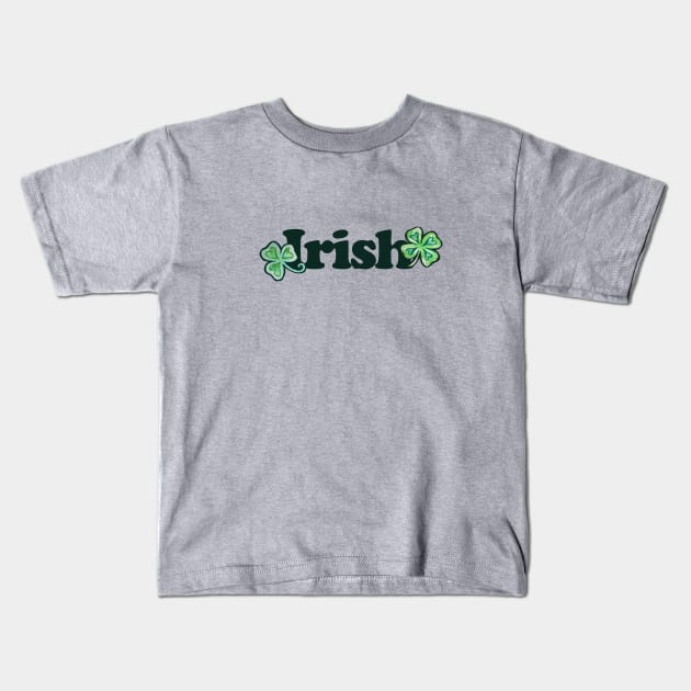 Irish Kids T-Shirt by bubbsnugg